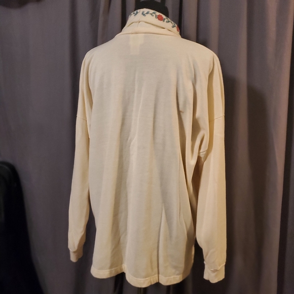 Vintage Holiday Time Plus Size 4 Seasons Turtleneck Sweatshirt Grandma 20W - Picture 4 of 8